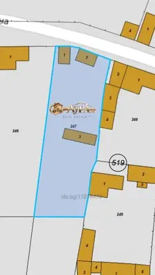 ЕКСКЛУЗИВНО! Равен парцел УПИ 872 кв.м. с лице на път в кв. Болярово.