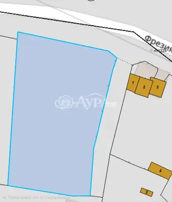 АУРА Имоти предлага за продажба урегулиран поземлен имот във вилна зона Кенана, гр. Хасково.
